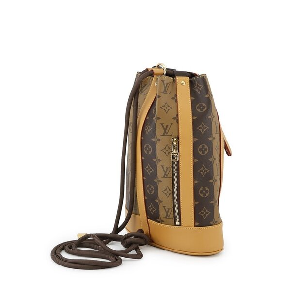 LOUIS VUITTON Randonnee Messenger NIGOCollaboration Monogram stripe Marron - Picture 2 of 15